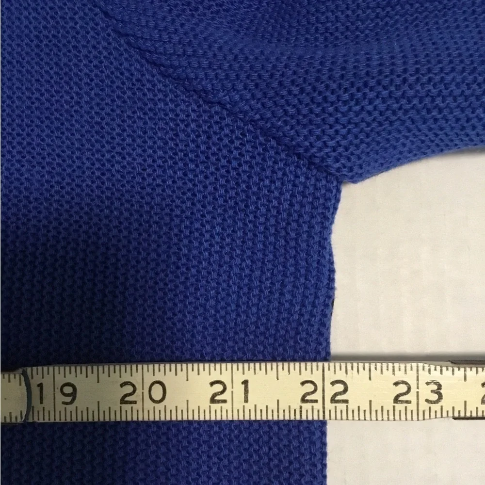 Tiwoli OF IRELAND cotton / acrylic one button asymmetric top XL